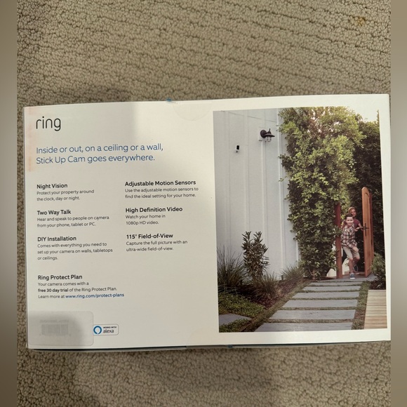 NEW, NEVER OPENED, OR USED Ring Stick Uo Camera Battery Three Pack - Picture 5 of 7